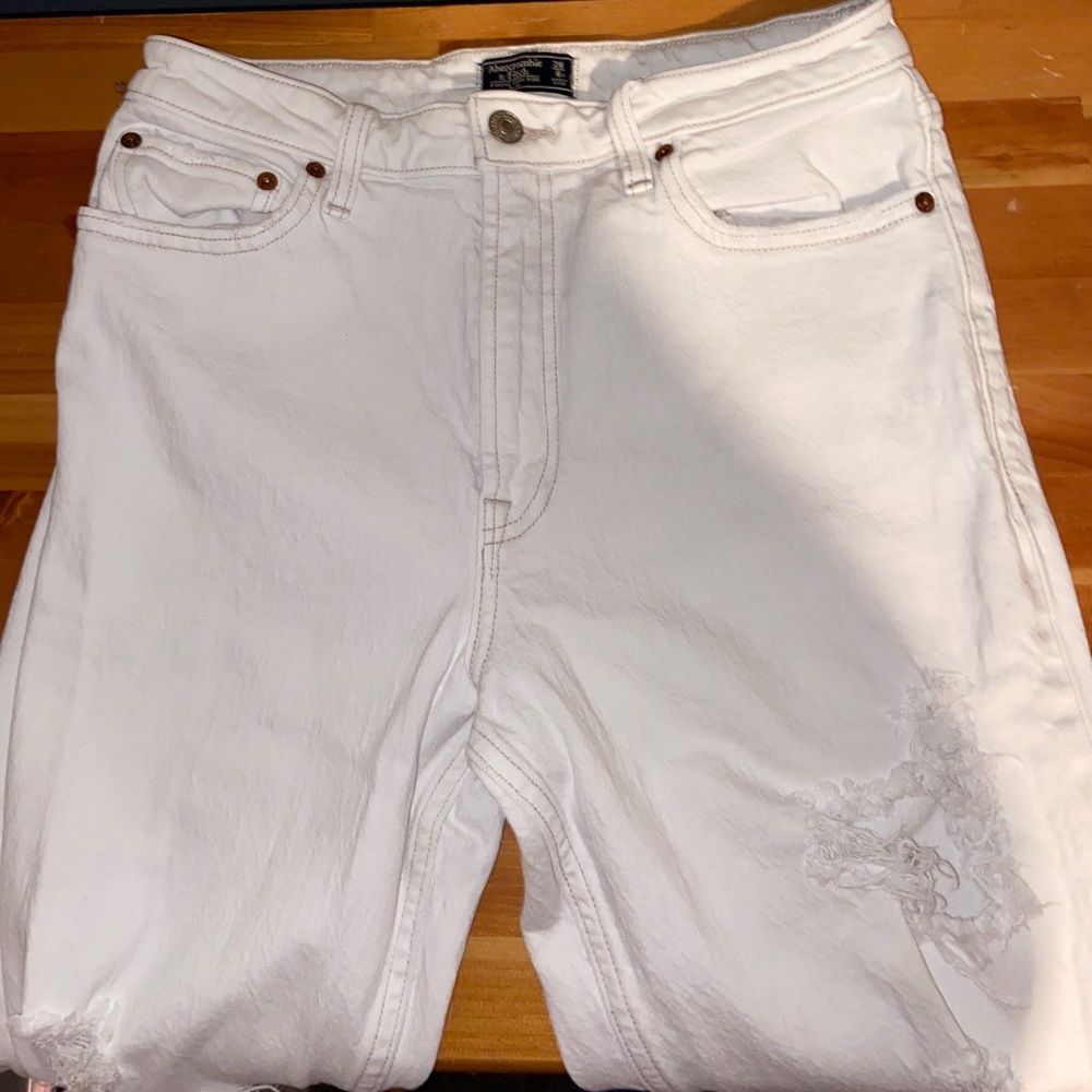 Abercrombie and Fitch high waisted jeans